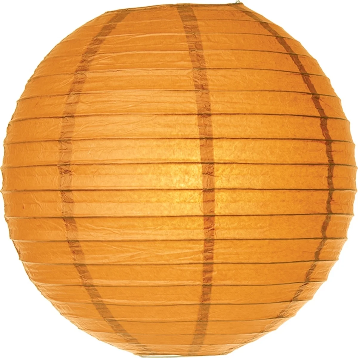 Butterscotch round paper lantern for weddings and parties