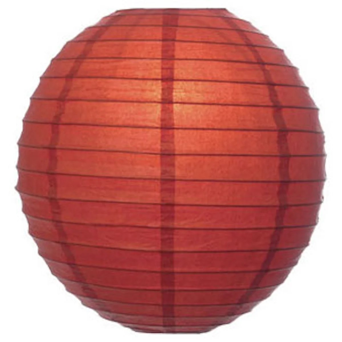 Cinnamon round paper lantern for weddings and parties