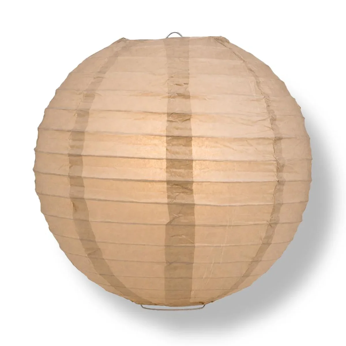 Latte round paper lantern for weddings and parties
